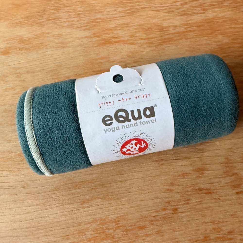 Manduka eQua Yoga Hand Towel in Sage